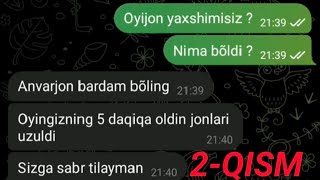 OYIM BILAN SONGI SUHBAT 😭2QISM [upl. by Nitsirk]