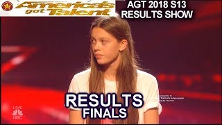 Results Top 5 Michael Ketterer Courtney Hadwin Vicki Samuel Finale Americas Got Talent 2018 AGT [upl. by Ayaros]