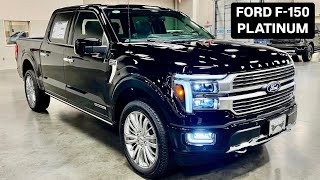 2024 Ford F150 Platinum Agate Black 703A Equipment Group [upl. by Norha]