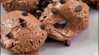 NO CONDENSED MILK CHOCOLATE ICE CREAM  EASY CHOCOLATE CHIP ICE CREAM RECIPE  BY BAWARCHI KHANA SK [upl. by Gnivri]