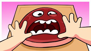 CHARLIE THE STEAK vs Oi oi oi Red Larva Animation meme [upl. by Nitsuga]