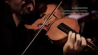 Salomone Rossi Sonata IV from Quarto Libro  Antonio Greco amp Cremona Antiqua Orchestra [upl. by Nezam]