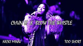 Nicki Minaj  Chun Li  Blow The Whistle Remix [upl. by Yllet]