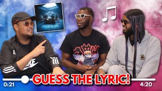 GUESS THE LYRIC WITH CHUNKZ amp DARKEST MAN [upl. by Madelaine]