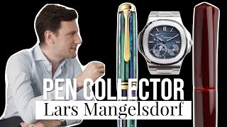 Luxury Pen amp Watch Collector Lars Pelikan Raden Namiki Emperor Montblanc Patek Philippe amp More [upl. by Yerd171]