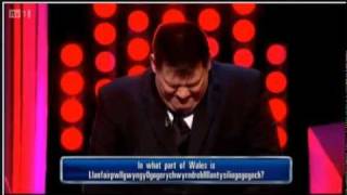 ITV1 The Chase  Bradley tries to pronounce Llanfair [upl. by Pages]