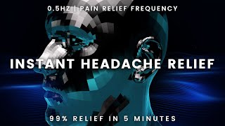 Get Instant Relief From Headache amp Migraine Headache amp Migraine Pain Relief Music  05Hz Frequency [upl. by Adlemi]