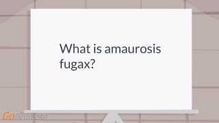 What is amaurosis fugax [upl. by Rovelli6]