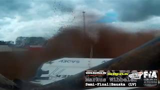 Markus Wibbeler Onboard  SemiFinal  FIA Autocross EC Bauska LV 2019 [upl. by Adnah]