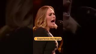 🎤 Adele Live Unforgettable Concert Moments Shorts [upl. by Gnuh50]