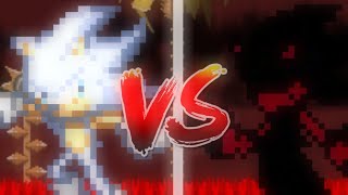 Sonic vs SonicExe Sprite Animation [upl. by Adrial]