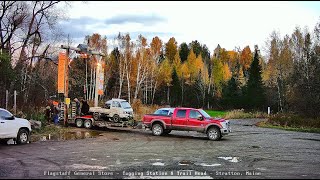 Flagstaff General Store  Tagging Station SnowmobileATV Trailhead [upl. by Nonnahsal288]