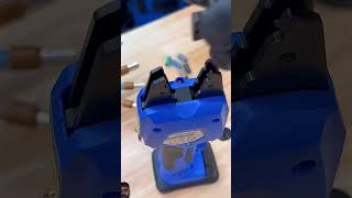 Clean cable prep in record tools diy satisfying electricianstools trending shortsvideo [upl. by Alaehs]