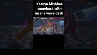 Kazuya Mishima comeback with insane wave dash [upl. by Akeenahs]