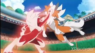 Lycanroc Midnight form Vs Lycanroc Dusk Form [upl. by Ainolloppa]