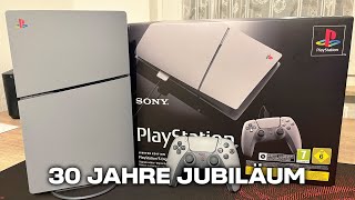 30 Jahre PlayStation PS5 Slim Anniversary Edition Unboxing [upl. by Matrona]