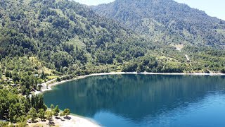 Lago Maihue  Drone  Un paraiso cerca de Lago Ranco [upl. by Alicsirp]