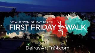 Delray Beach First Friday Art Walk 2021 [upl. by Telfer]