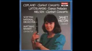 44 Allegro vivace  Clarinet concerto Op 57  Carl Nielsen  Janet Hilton [upl. by Ornie]