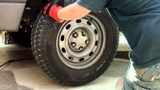 Ram 1500  checking ball jointswheel bearing [upl. by Topliffe]