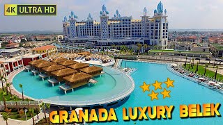 Granada Luxury Belek Hotel  Full Hotel Details  Summer amp October Hotel Review 4K [upl. by Levine]