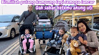 BISMILLAH PULANG KAMPUNG LAGI SEMOGA LANCAR  HAPPY BANGET SEBENTAR LAGI KETEMU AKUNG UTI [upl. by Nessim]