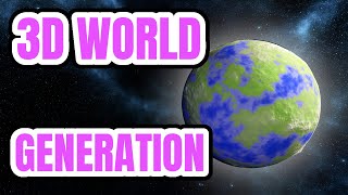 3D World Generation 4 Planetary LOD Generating Procedural Planets with LevelofDetail [upl. by Alleuol768]