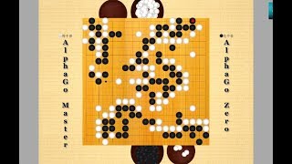 AlphaGo Zero vs AlphaGo Master Game 4 of 20 [upl. by Anitnemelc]