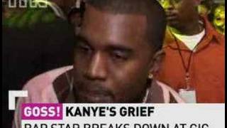 Kanye West breaks down and cries for mum at London gig [upl. by Preuss]