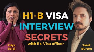 H1B Visa Interview Shocking Secrets from an ExVisa Officer [upl. by Ariam]