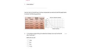 Radiometric Dating Practice Problems [upl. by Adnor]