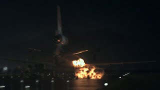 Martinair Flight 495  Crash Animation [upl. by Darra]