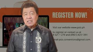 DR EDUARDO FULGENCIO DIGITAL INVITATION FOR 17th SECURITY MANAGEMENT INTERNATIONAL CONVENTION [upl. by Iverson]