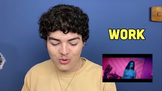 Rihanna  Work Explicit ft Drake  REACTION [upl. by Eulalee]