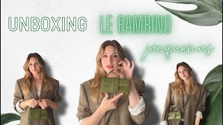 UNBOXING Le Bambino JACQUEMUS 👜🤑  Patricia Bg [upl. by Eob]