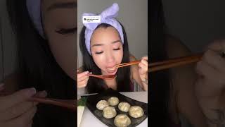 Soup dumpies ❤️ mukbang soupdumplings [upl. by Zeiger]