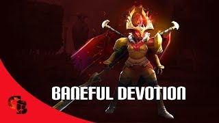 Dota 2 Store  Legion Commander  Baneful Devotion Immortal [upl. by Loralee49]