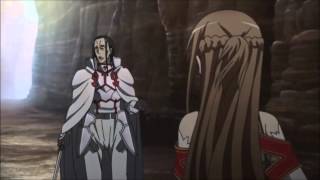 SAO Abridged Asuna vs Kuradeel [upl. by Anikahs]