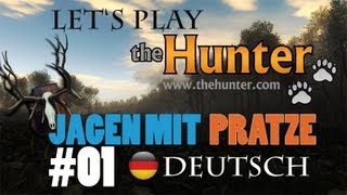 Lets Play The Hunter 2013  DEUTSCH  Jagen mit Pratze  1  Hirschfelden 12 [upl. by Ahsit]