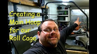 Bending Tubing for a Roll Cage How to make the Main Hoop on Race Car [upl. by Ahsuas]