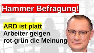 Hammer Befragung ARD in Duisburg Arbeiter geigen RotGrün die Meinung Arbeiter für AfD Ruhrpott [upl. by Janeva]