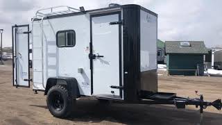 The perfect 5x10 off road trailer camper toyhauler fun trailer man cave bugout trailer [upl. by Nitniuq]