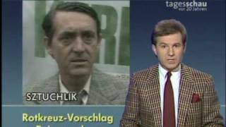 Tagesschau vom 28 August 1989 [upl. by Eanwahs987]