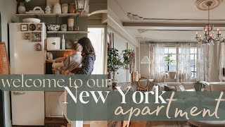 A Cozy Fall Apartment in New York City  a full tour [upl. by Stolzer]