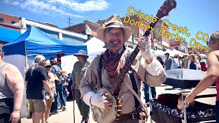 93rd annual Donkey Derby Days in Cripple Creek CO [upl. by Husain]