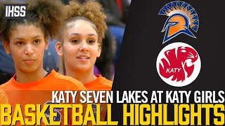 Katy Seven Lakes at Katy girls  2023 Week 20 Girls Basketball Highlights [upl. by Esahc989]