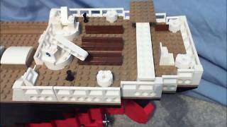 The making of Titanic in Lego [upl. by Valleau]