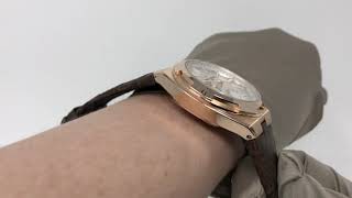 Vacheron Constantin Rose Gold Dual Time 7900V Showcase [upl. by Enelime]