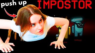 ONE LOSE  ONE PUSH UP in Among Us Gaming w The Norris Nuts [upl. by Drhacir]