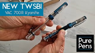 NEW  TWSBI Vac Kyanite  A quick look and comparison [upl. by Keldon]